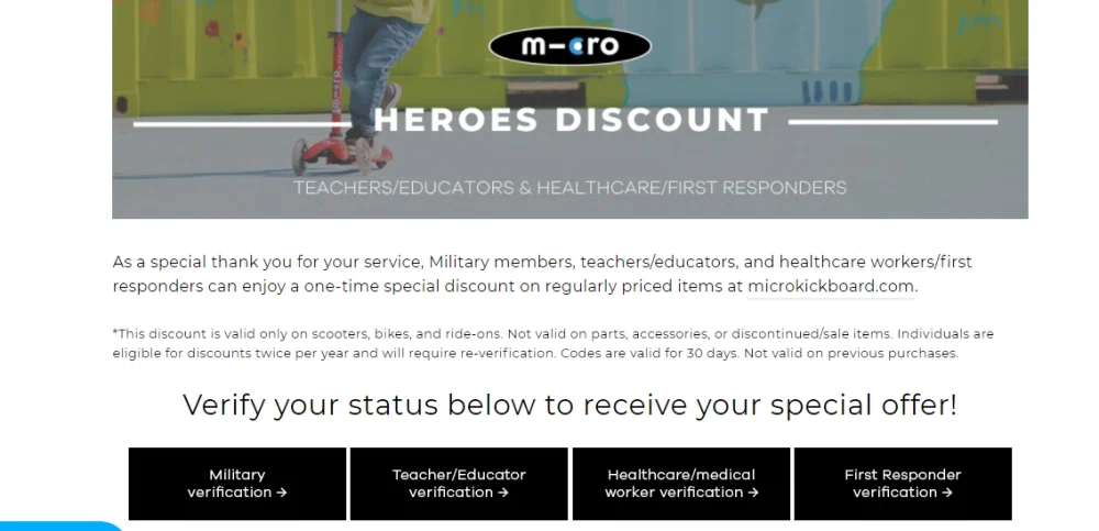 Micro Kickboard student discount? — Knoji