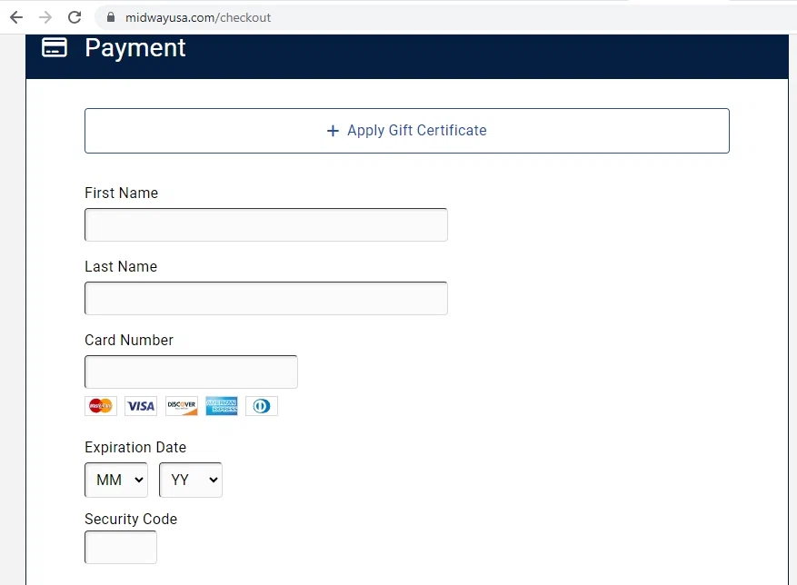 Does Midway USA accept Snap Finance? — Knoji