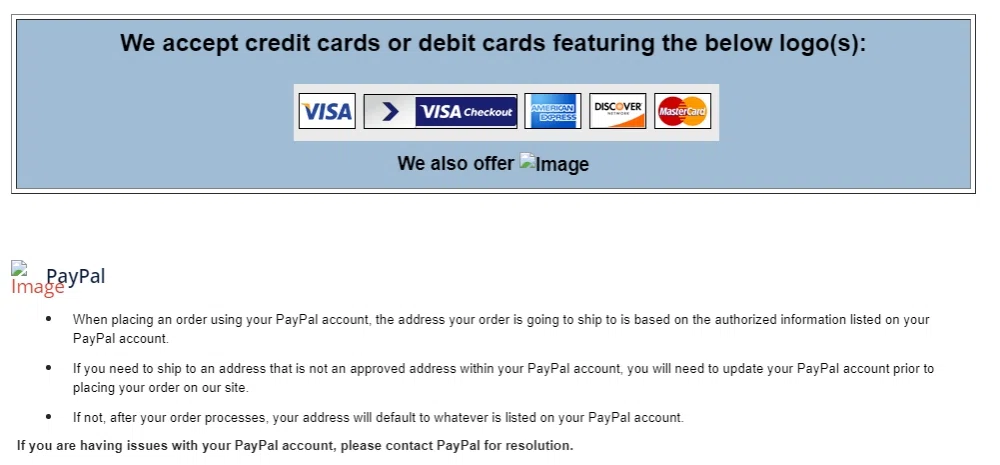 nfl shop paypal