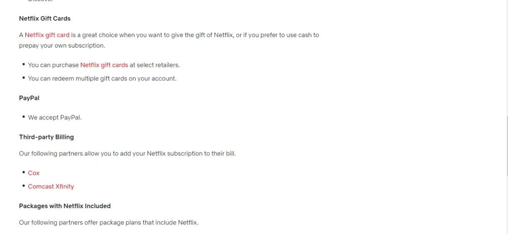 Does Netflix Accept Paypal Knoji