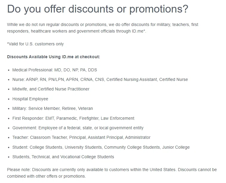 Student Discounts, Student Government