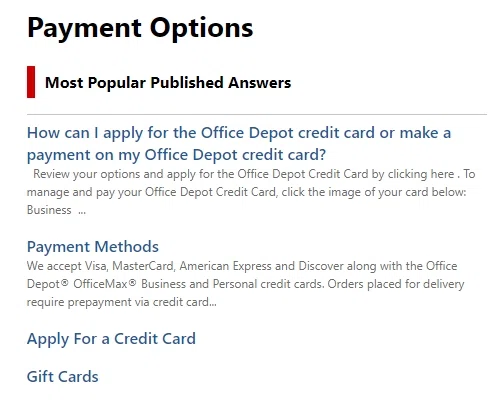 Does Office Depot offer gift cards? — Knoji