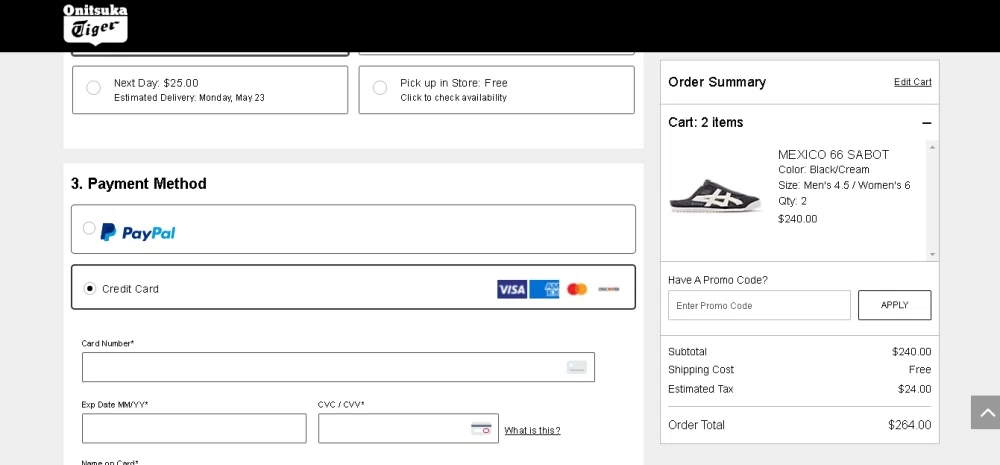 Onitsuka store coupon code