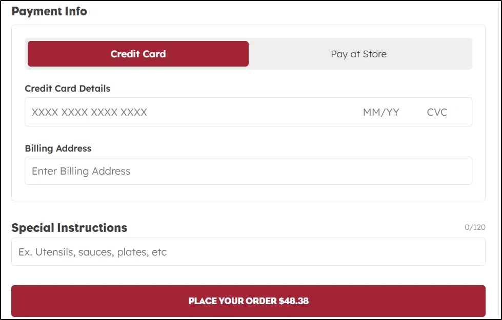 Papa Gino's debit card support? — Knoji