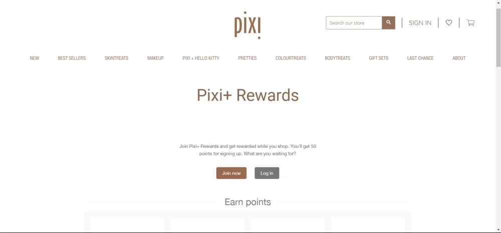 Does Pixi Beauty offer a loyalty or rewards program? — Knoji