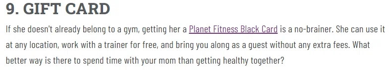 Does Planet Fitness Offer Gift Cards Knoji