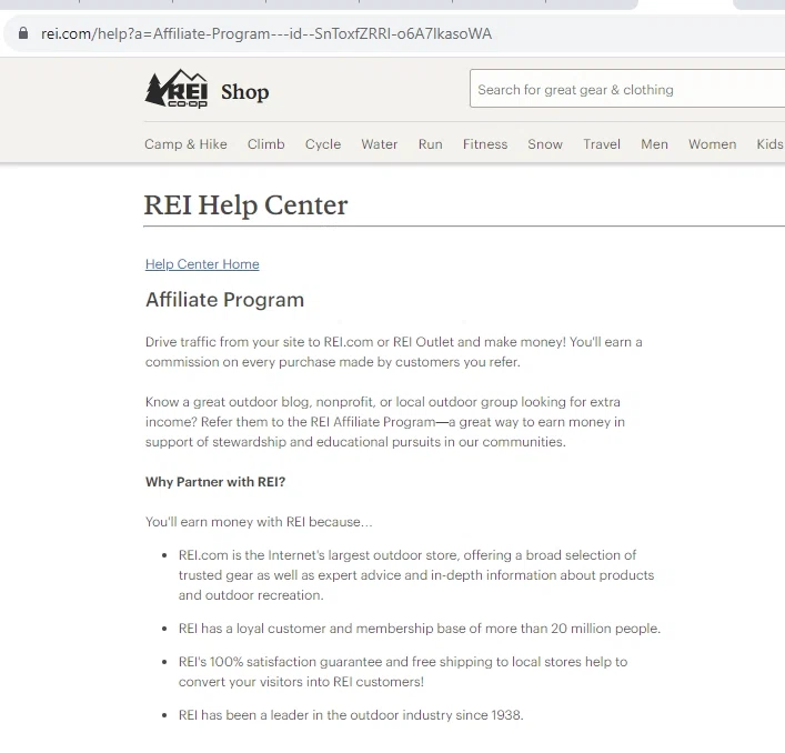 Does REI use influencer marketing? — Knoji
