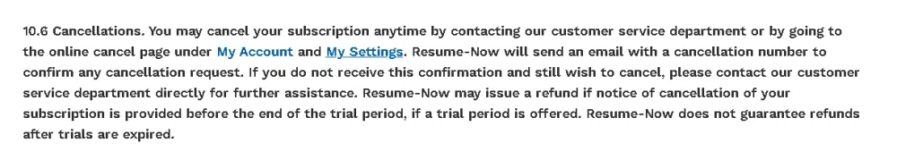 Resume Now cancellation policy - Resumenow Order Changescancellations 1224283172926 