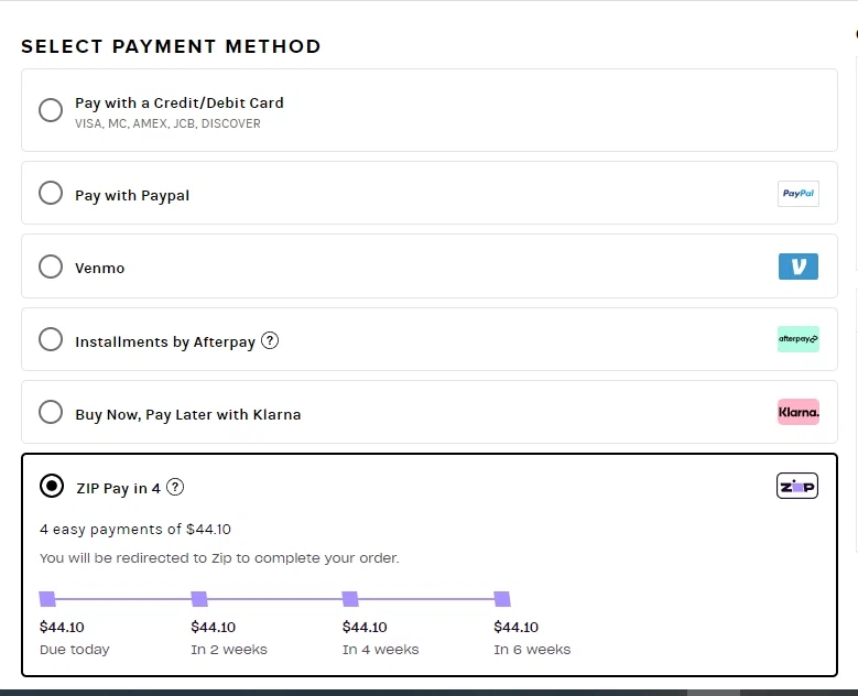 Does Revolve take debit cards? — Knoji