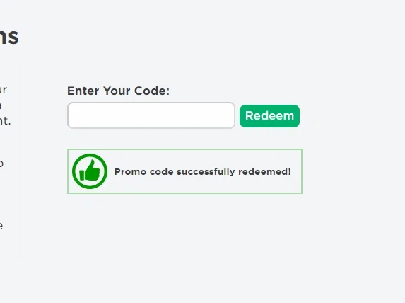 How Do I Redeem a Promo Code? – Roblox Support
