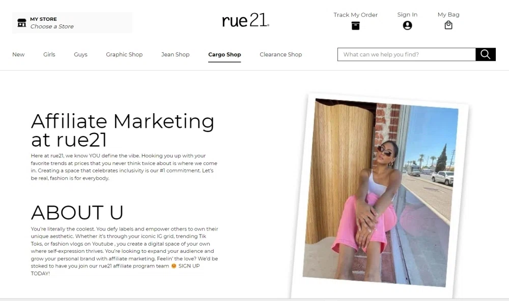 Does Rue 21 use influencer marketing? — Knoji