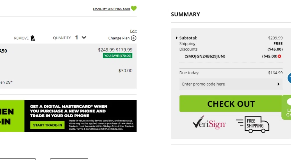 Simple Mobile coupon stacking? — Knoji