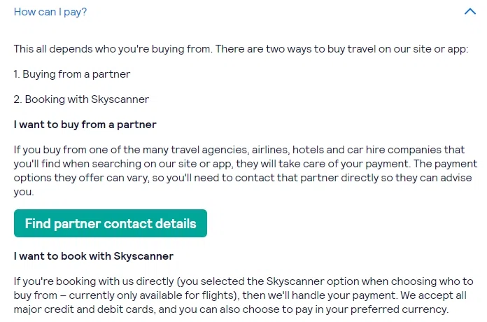 Does Skyscanner Accept Apple Pay Knoji