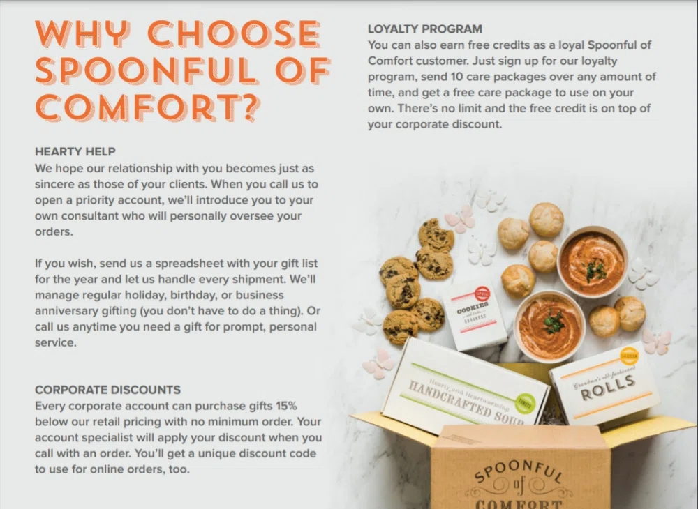 spoonful of comfort promo