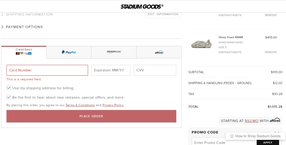 Does Lv Take Affirm Login