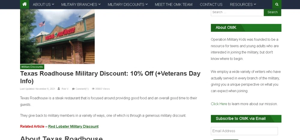 does-texas-roadhouse-offer-a-military-discount-knoji