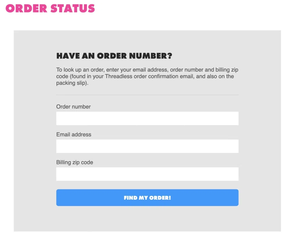 How do I place my order? - Threadless Common Qs