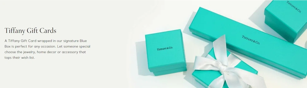tiffanyco gift cards 3234930924