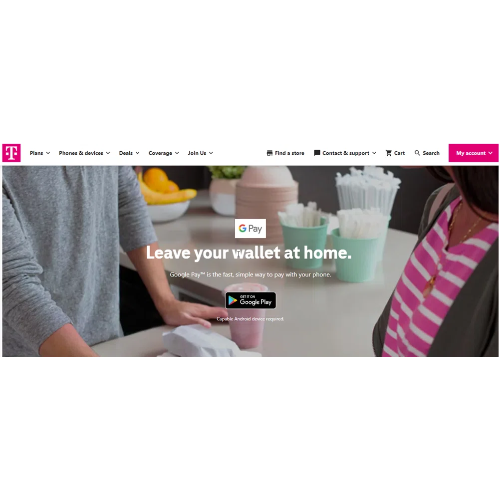 Does TMobile accept Google Pay? — Knoji