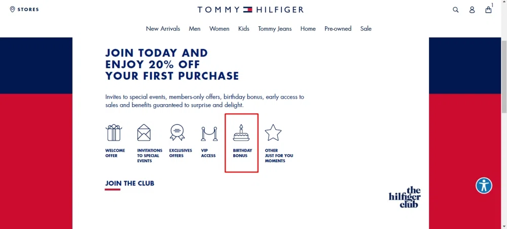 ækvator ingeniør Billy ged Does Tommy Hilfiger give birthday discounts? — Knoji
