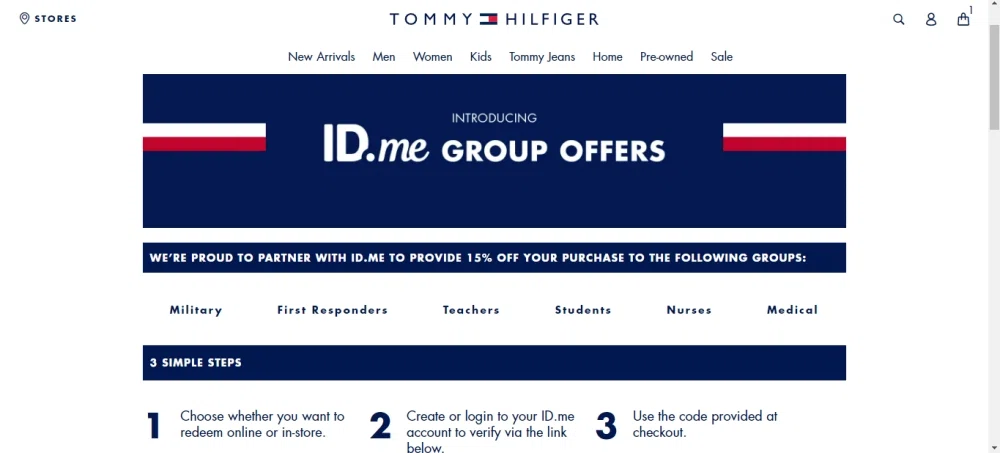 Does Tommy Hilfiger have a student discount? Knoji