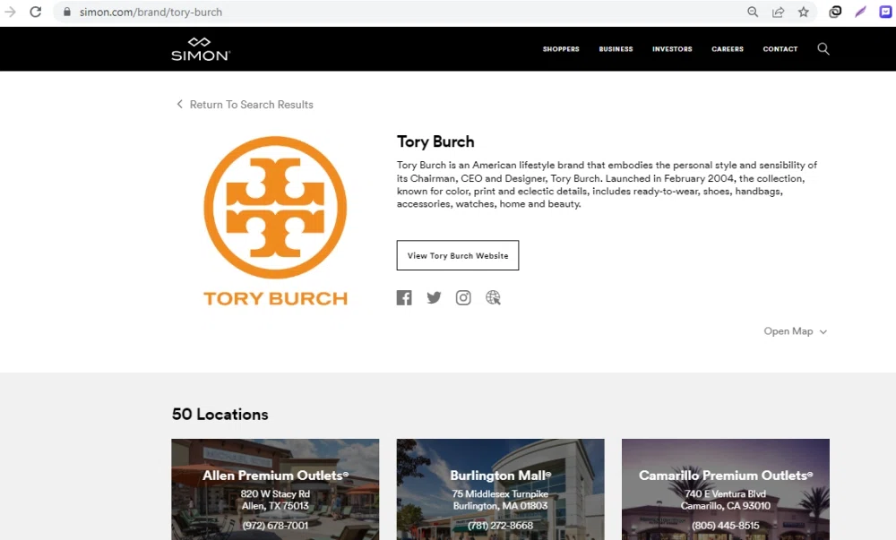 Tory Burch OUTLET in Germany • Sale up to 70%* off | Outletcity Metzingen
