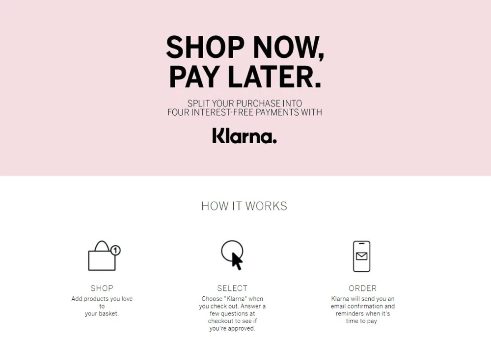 how to use klarna for victorias secret in store｜TikTok Search