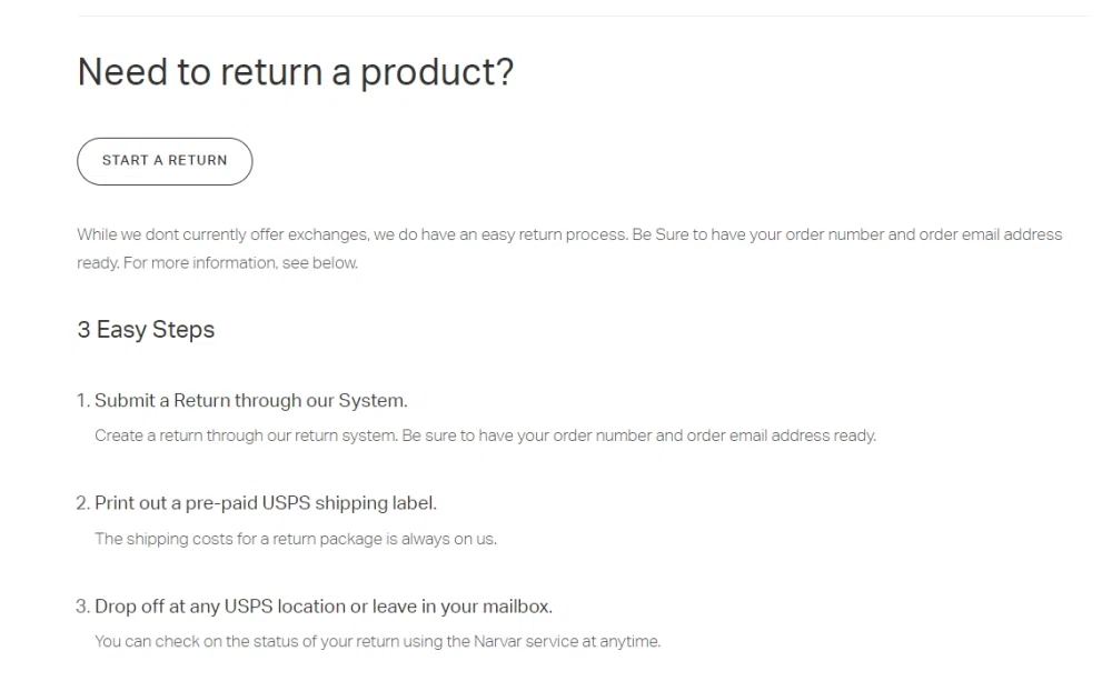 Does Vuori offer free returns? What's their exchange policy? — Knoji