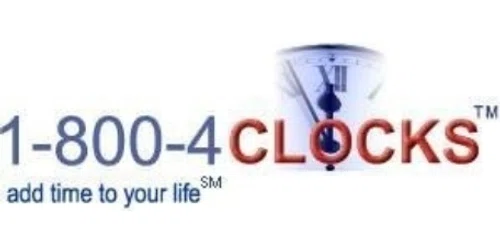 1-800-4Clocks Merchant logo