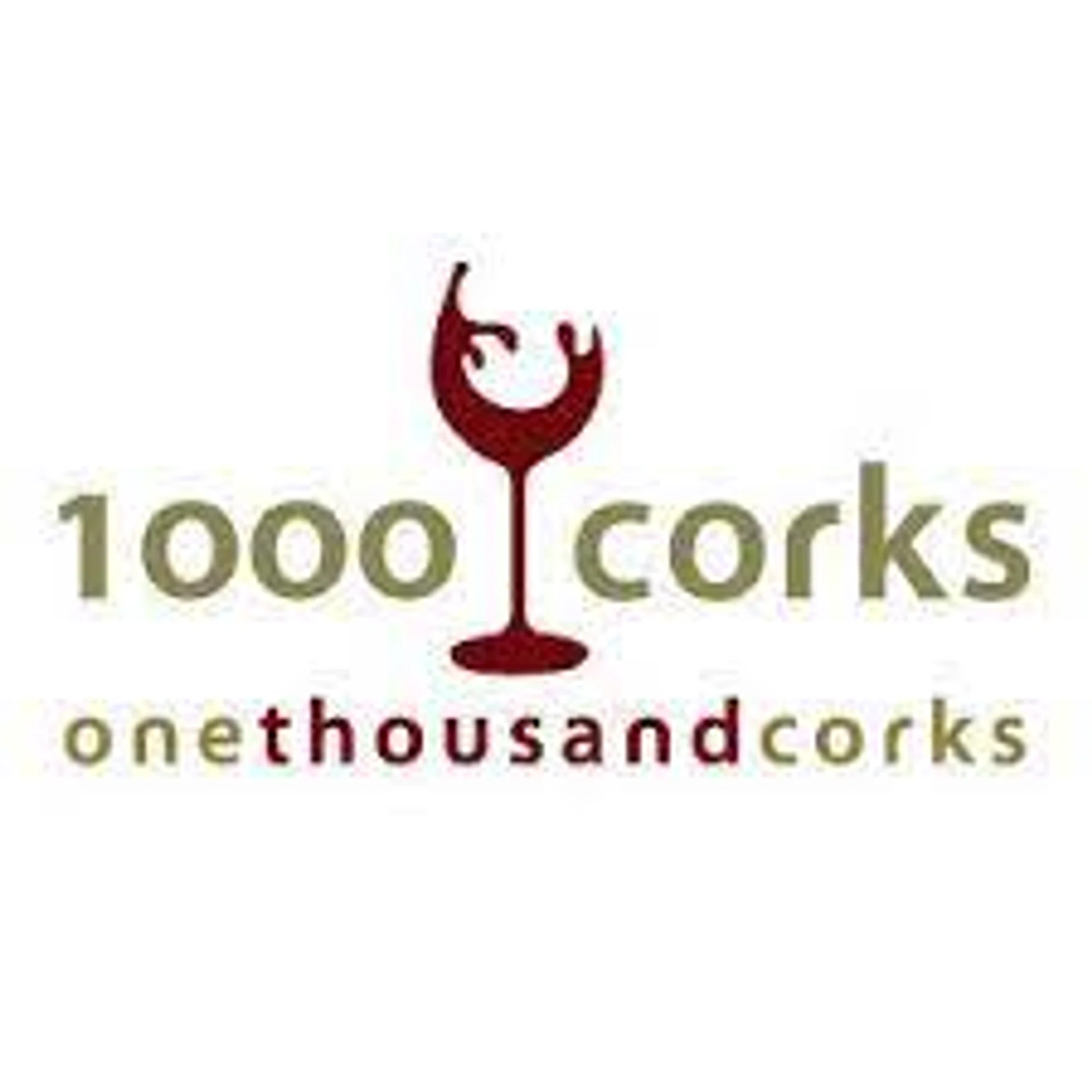 1000 Corks Merchant Logo