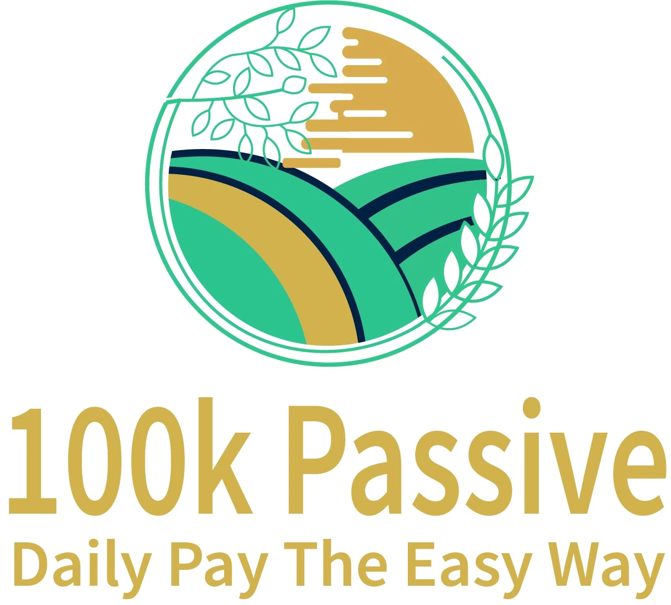 100k Passive Merchant Logo