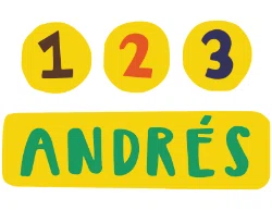 123 Andrés Merchant Logo