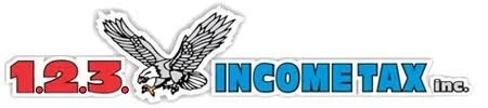 123 Income Tax Inc Merchant Logo