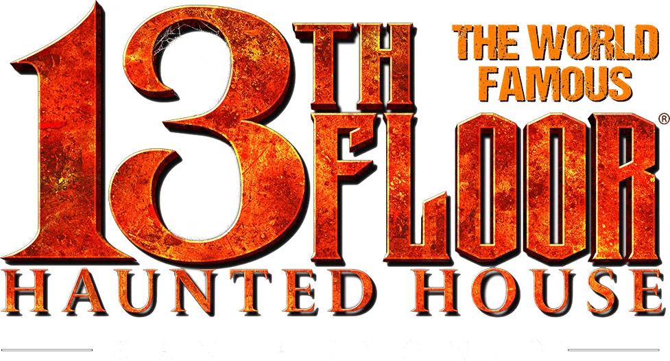 13th Floor Haunted House San Antonio Merchant Logo