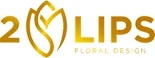 2-Lips Floral Designs Merchant Logo