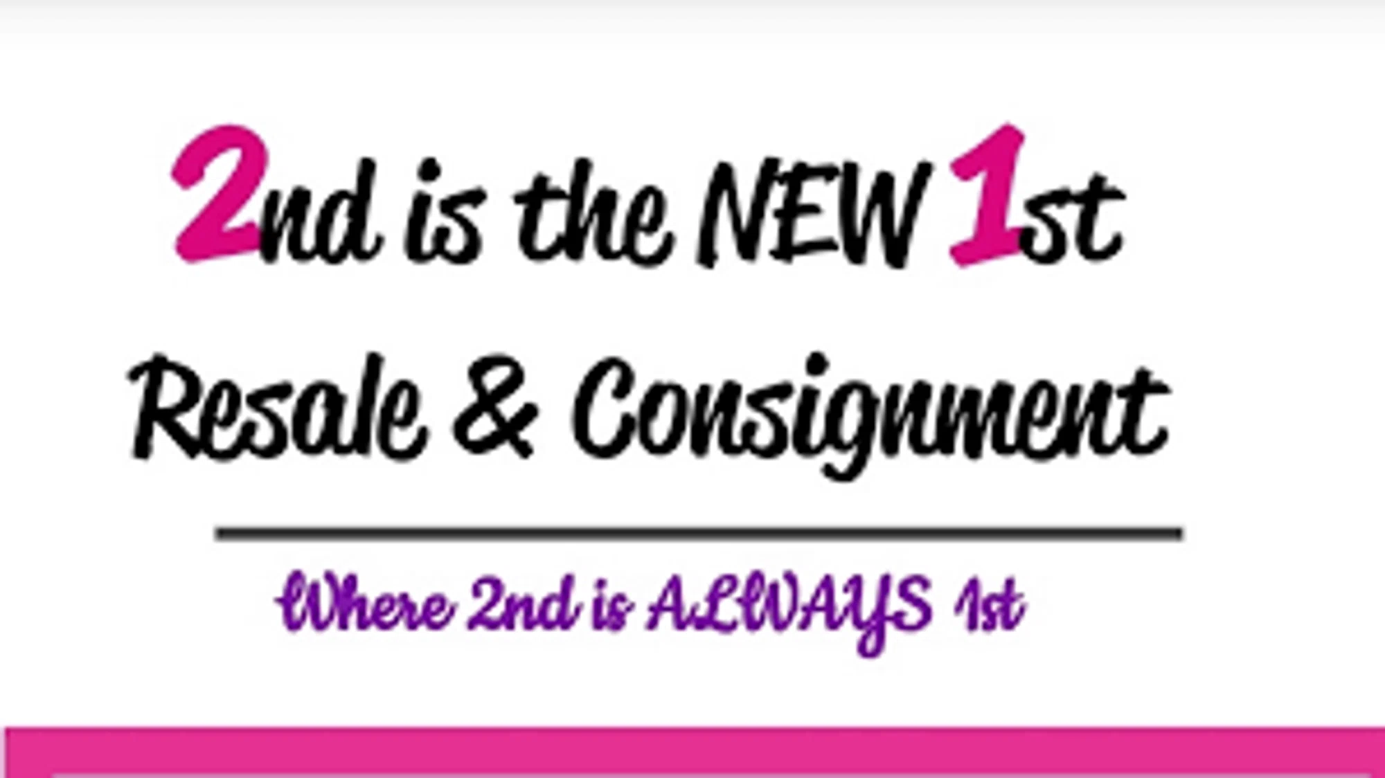 2nd Is the New 1st coupons