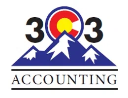 303 Accounting Merchant Logo