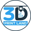 3D Print Land Merchant Logo