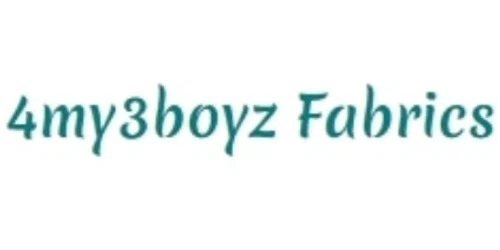 4my3boyz Fabrics Promo Code