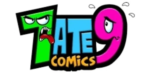 7 Ate 9 Comics Merchant logo