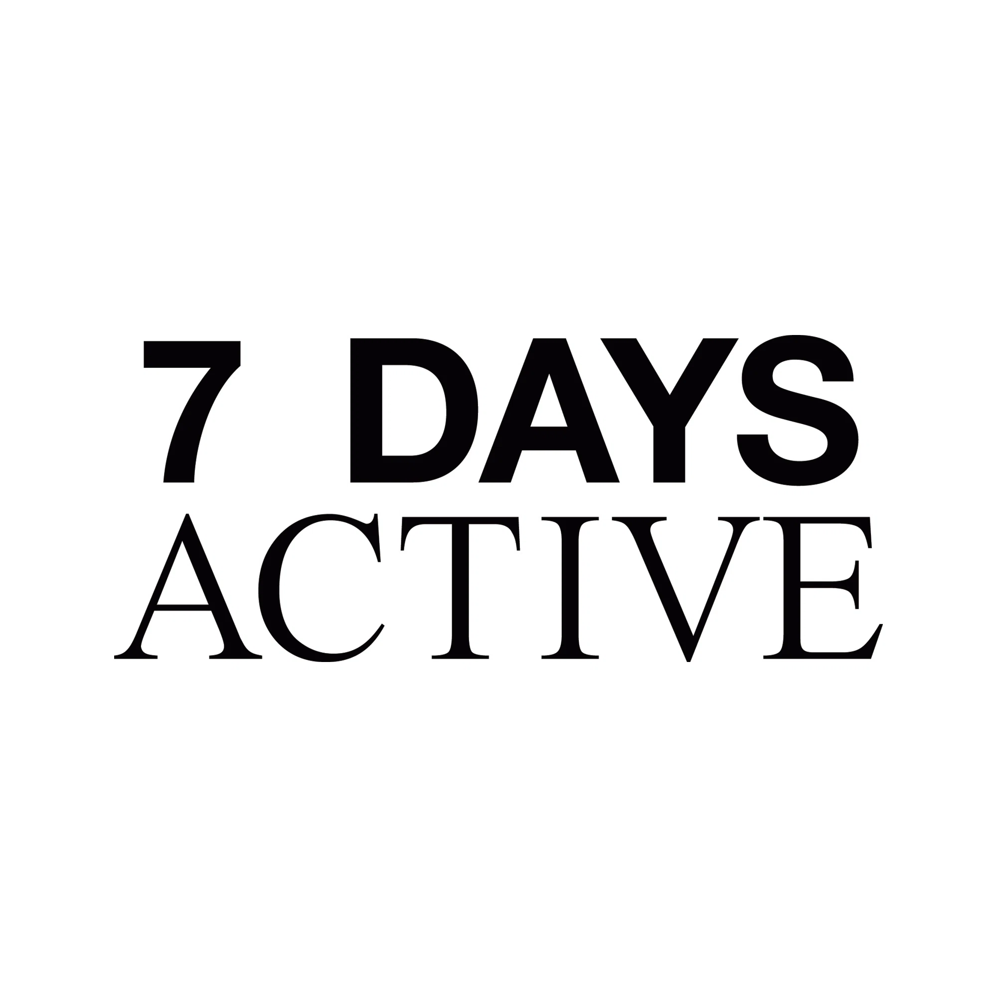 7 DAYS ACTIVE Discount Code — 20 Off in August 2024
