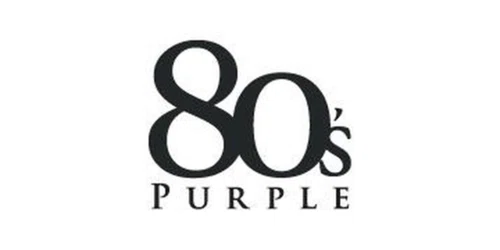 80s Purple coupon