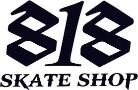 818 Skate Merchant Logo