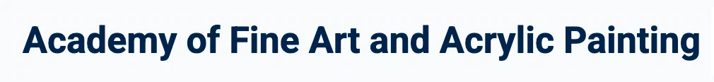 Academy of Fine Art and Acrylic Painting Merchant Logo