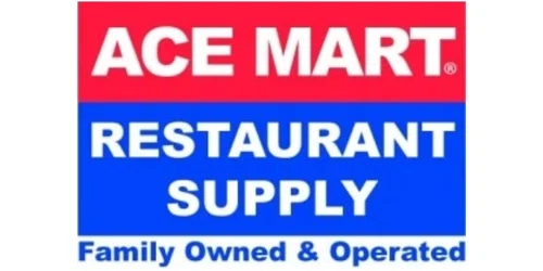 Ace Mart Restaurant Supply Merchant Logo
