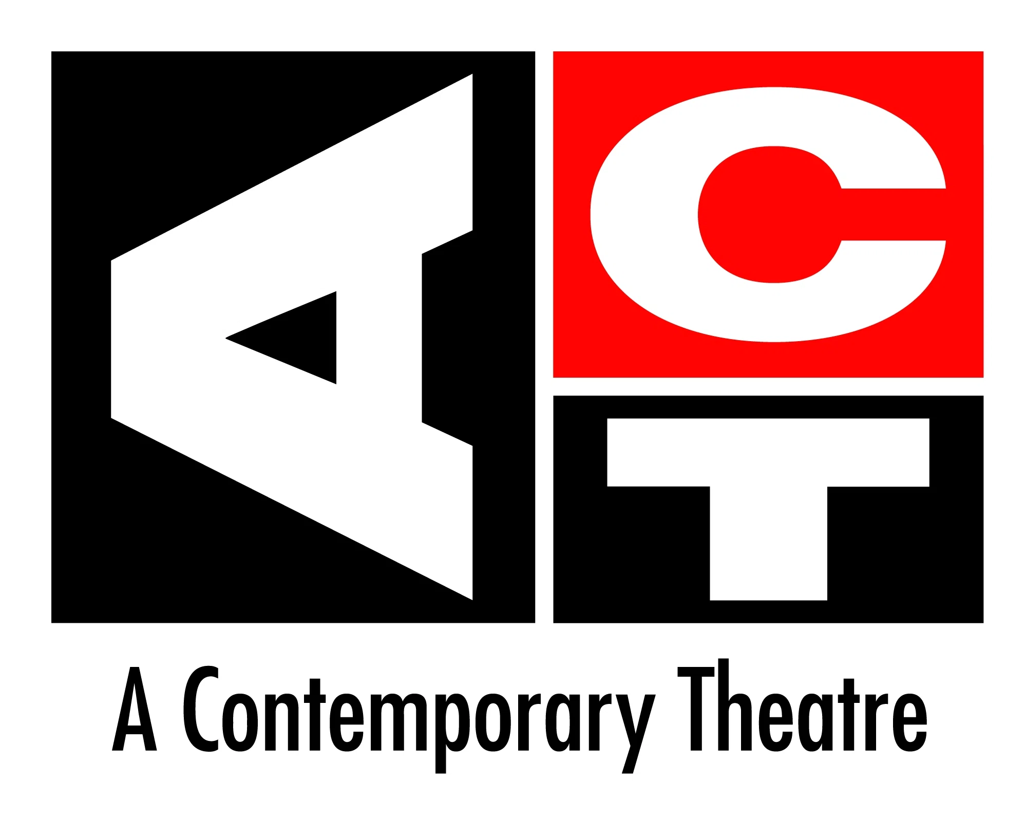 A Contemporary Theatre Merchant Logo