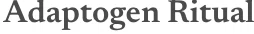 Adaptogen Ritual Merchant Logo