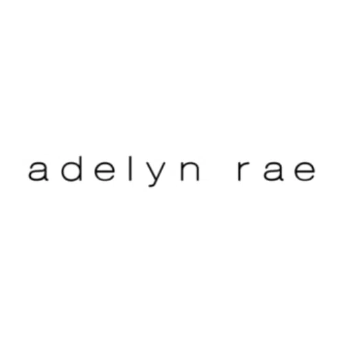 ADELYN RAE Promo Code — 25 Off (Sitewide) in Sep 2024