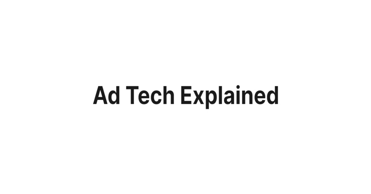 Ad Tech Explained Promo Codes - $75 Off in April 2025