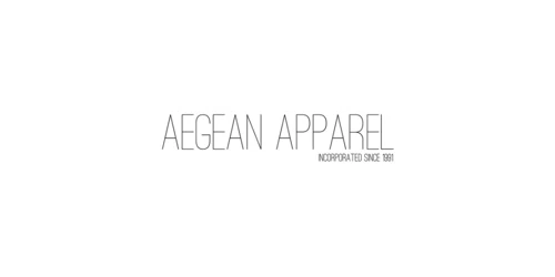 Aegean Apparel coupon